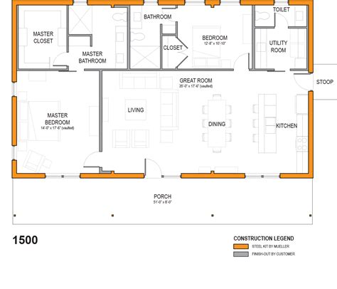 Office Floor Plans Metal Buildings