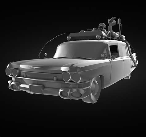 Free STL file Ghostbusters car 🚗・Model to download and 3D print・Cults