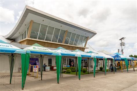 Siargao Airport Terminal Scenery, Siargao, Philippines, Apr 26, 2019 ...