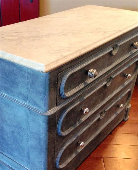 Marble Top Dresser Makeover - Lynn Fern