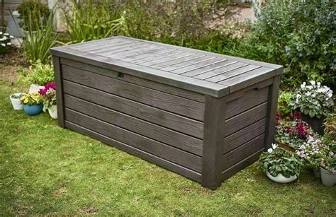 Extra Large Outdoor Storage Box Heavy Duty Swimming Pool Deck Bench ...