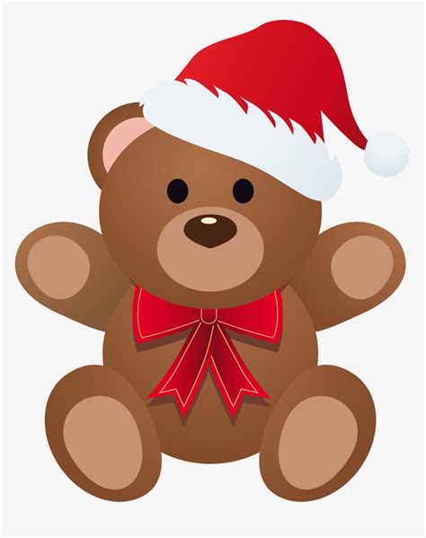 Christmas Bear Png - Christmas Teddy Clip Art, Transparent Png ...