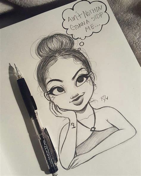 cute and simple drawing from Christina Lorre | Esbozos, Boceto de ...