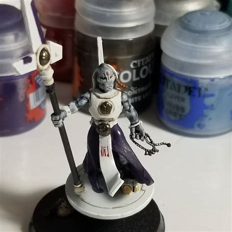 Painted up a Tau ethereal. : r/Tau40K