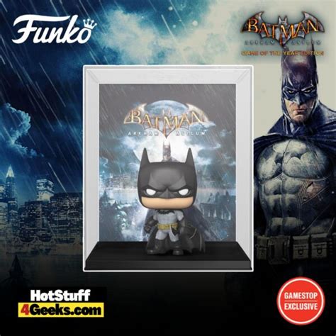 2023 NEW Batman Arkham Asylum Funko Pop! Game Cover