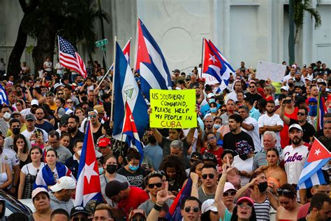 Biden says U.S. stands with Cuban protesters as communist regime cracks down on demonstrations