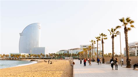 Barceloneta Beach Spain : Beach Of Barcelona Barceloneta District And ...