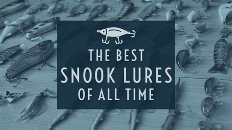 The 11 Best Snook Lures of All Time | Upland Coast