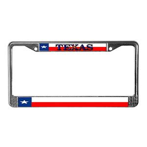 Texas License Plate Frames - CafePress