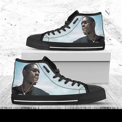 Sheck Wes Custom Hightops Rapper Shoes Custom Celebrity | Etsy