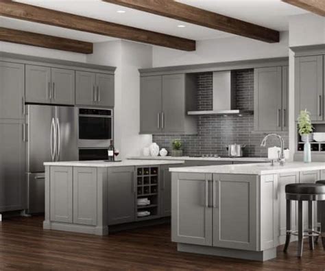 Gray - Kitchen Cabinets - The Home Depot