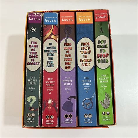 The Secret Series Complete Collection by Pseudonymous Bosch, Hobbies ...