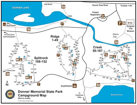 Memorial Park Campground Map