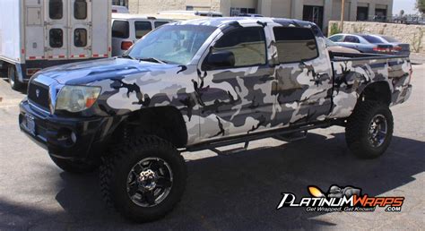 toyota-tacoma-camo-wrap - Platinum Wraps