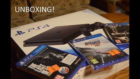 PS4 SLIM | Unboxing - YouTube