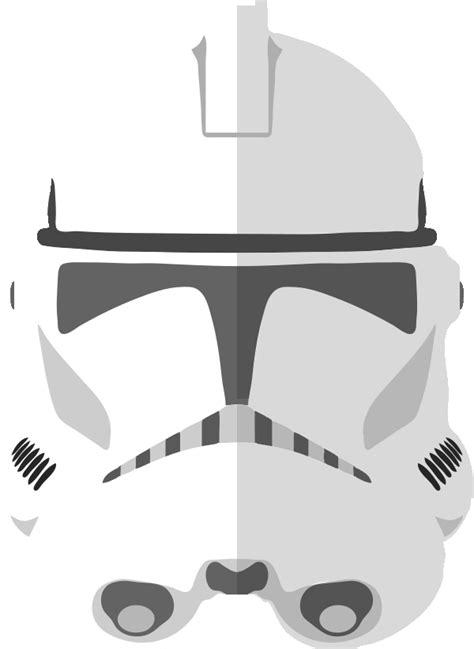Download Phase Ii Clone Trooper - Clone Trooper Phase 2 Helmet Vector - Full Size PNG Image - PNGkit