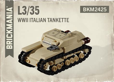 L3/35 – WWII Italian Tankette