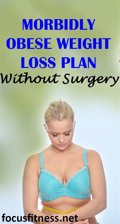 Morbidly Obese Weight Loss Plan Without Surgery - Focus Fitness