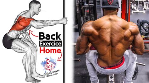 8 Back Workout at Home | BEST Exercises - YouTube