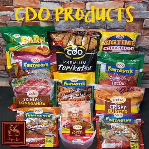 CDO Frozen Products Tocino Longganisa Patties Hotdogs Nuggets Teriyaki ...