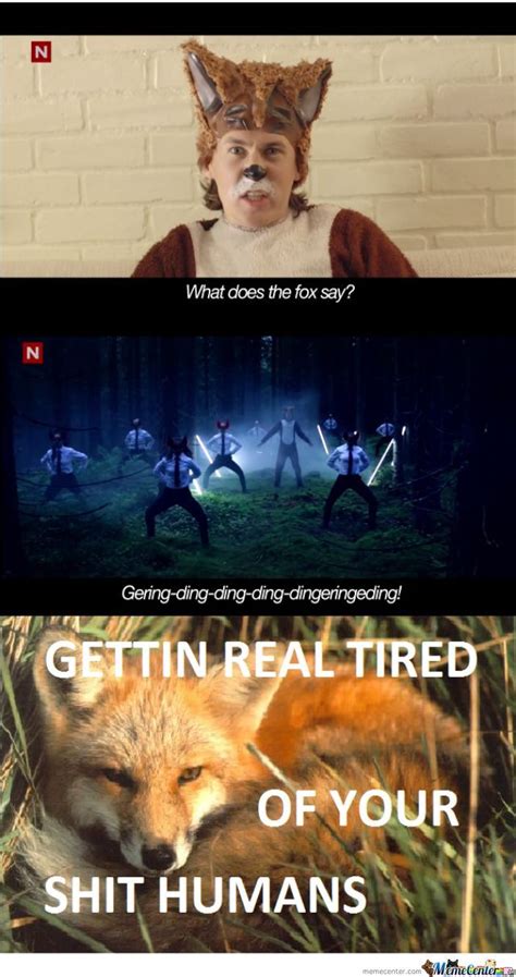 what does the fox say | What Does The Fox Say? - Meme Center | Funny pictures, Internet funny ...