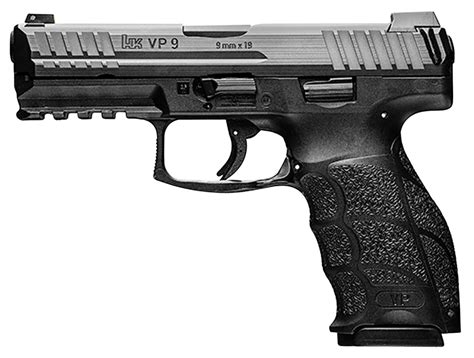 Heckler & Koch HK VP9, 9mm Pistol, Matte Black Finish (81000283) - City Arsenal