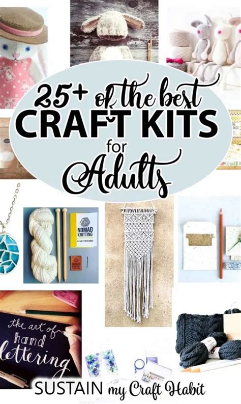 25 of the Best Craft Kits for Adults (2024) – Sustain My Craft Habit