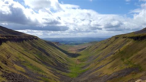 High Cup Nick Northern Pennines England - captured yesterday on an ...