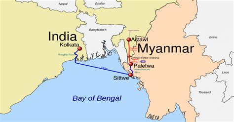 India-Myanmar Relations - UPSC Notes [IR]