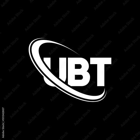 UBT logo. UBT letter. UBT letter logo design. Intitials UBT logo linked with circle and ...