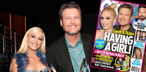 Blake Shelton & Gwen Stefani Are Having Their First Baby, A Source Claims