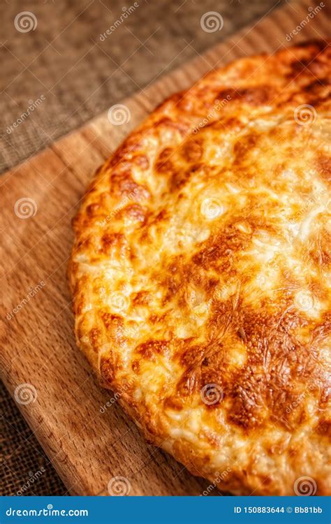 Khachapuri Georgian Traditional Food Stock Photo - Image of breakfast ...