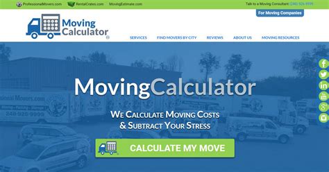 Moving Calculator.com | Calculate Move Costs, Subtract Stress