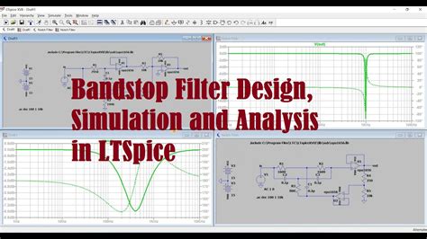 Band Stop Filter | Band Reject Filter Explained | Analysis | Simulation #notch #ltspice #diy ...