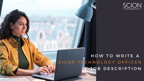 How to Write a Chief Technology Officer Job Description