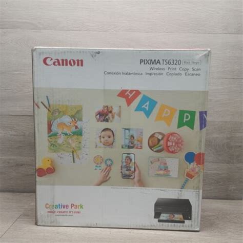 Canon PIXMA TS6320 WIFI Wireless Color Printer Scan Copy TESTED ...