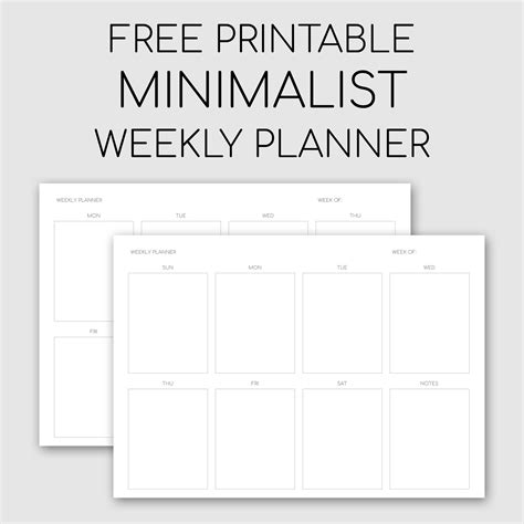 Calendars & Planners Paper Weekly Planner Printable Template Yellow ...