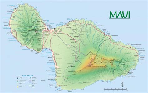 See The Road To Hana | Highway Map & Guide To Hana Maui With Printable ...