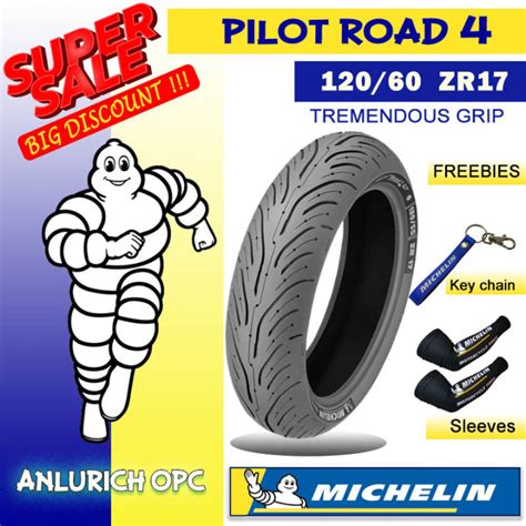 Michelin PILOT ROAD 4 120/60 Z R17 SPORTS TOURER X-SIPES TECHNOLOGY ...