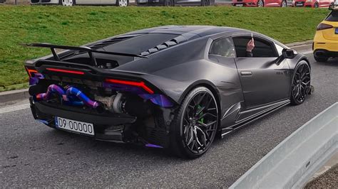 1030HP TWIN TURBO Lamborghini Huracan EVO - EXHAUST SOUND!!! - YouTube