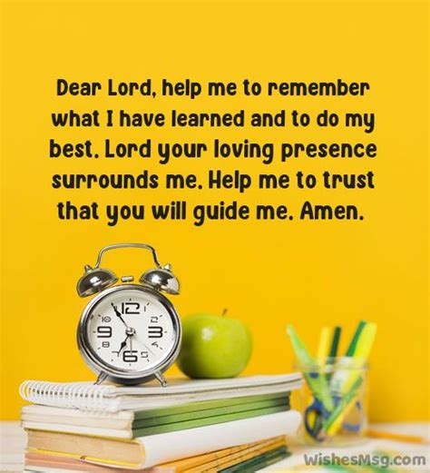 60 Powerful and Encouraging Prayers for Exams - WishesMsg | Exam prayer ...