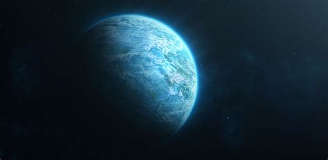 Blue Planet Space View 4k Wallpaper,HD Digital Universe Wallpapers,4k ...