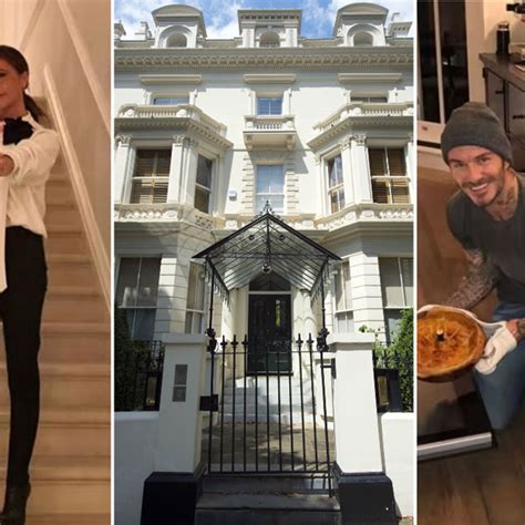 Victoria and David Beckham's £31m exclusive London townhouse has hidden ...