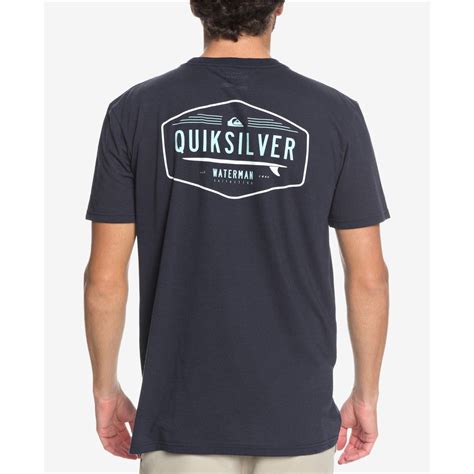 Quiksilver - Quiksilver Mens QWC Logo Graphic T-Shirt, Blue, Small - Walmart.com - Walmart.com