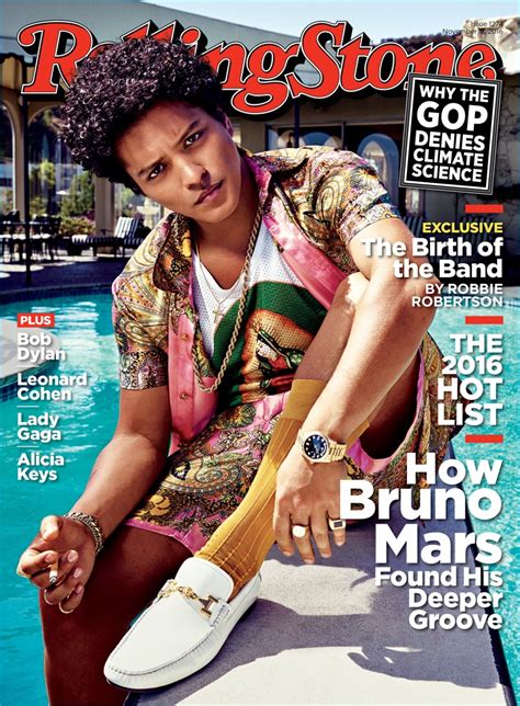 Bruno Mars Covers Rolling Stone, Talks New Music After 'Uptown Funk ...