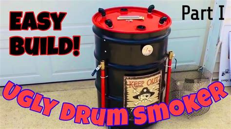 How to Build an Ugly Drum Smoker, also known as a UDS - Part I. - YouTube