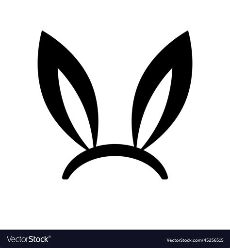 Bunny Ears Silhouette