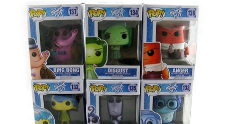 Funko Inside Out POP! Disney/Pixar Vinyl Collectors Set: Sadness, Joy ...