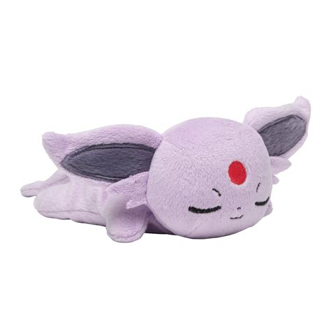 Pokemon Center 2018 Kuttari Series Espeon Plush Toy Sleeping Version