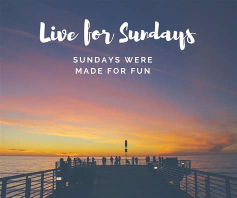 Live for Sundays | by Jonas Thomas | Medium